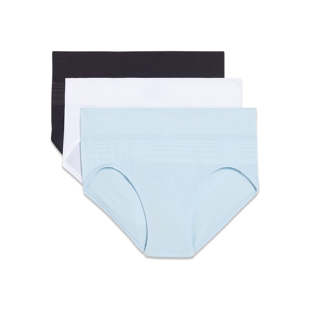 Warners Hipster Panties Womens Large Multicolor Blissful Benefits 3-Pack